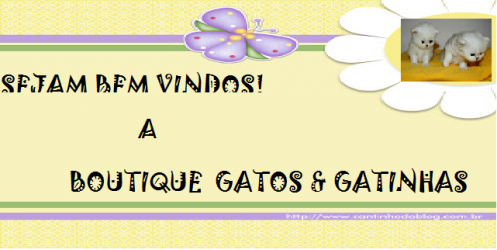 BOUTIQUE GATOS & GATINHAS
